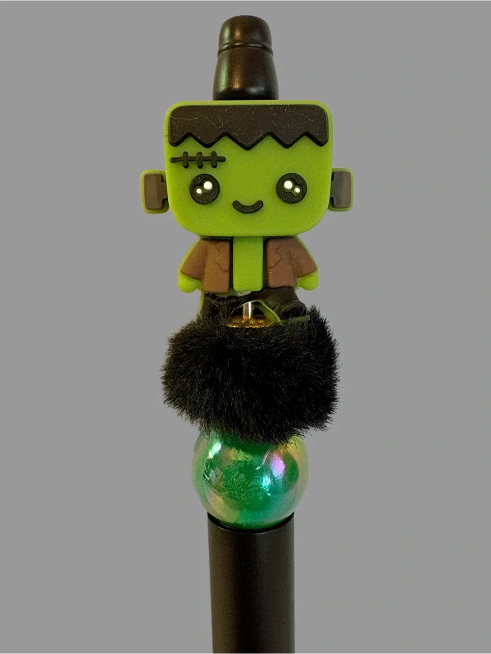 Handmade Cute Frankenstein Beaded Pen